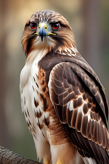 Free ai generated hawk bird illustration
