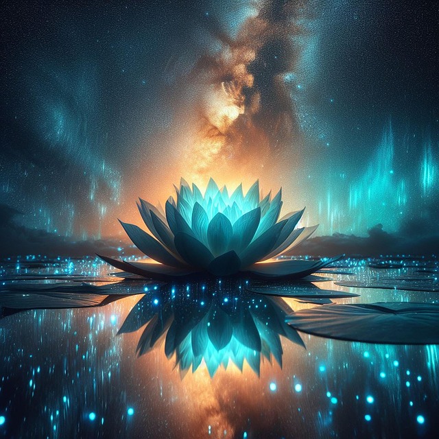 Download free HD stock image of Ai Generated Flower Free ai generated flower waterlily illustration