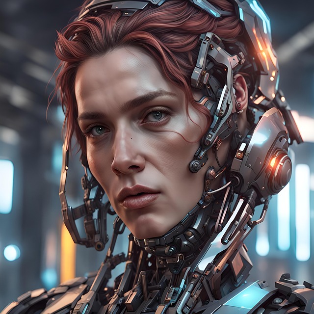 Download free HD stock image of Ai Generated Soldier Free ai generated soldier robot illustration