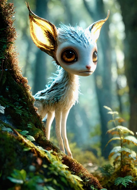 Free ai generated nature creature illustration