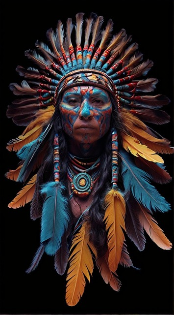 Free ai generated native indian illustration