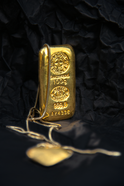 Free money gold bar illustration
