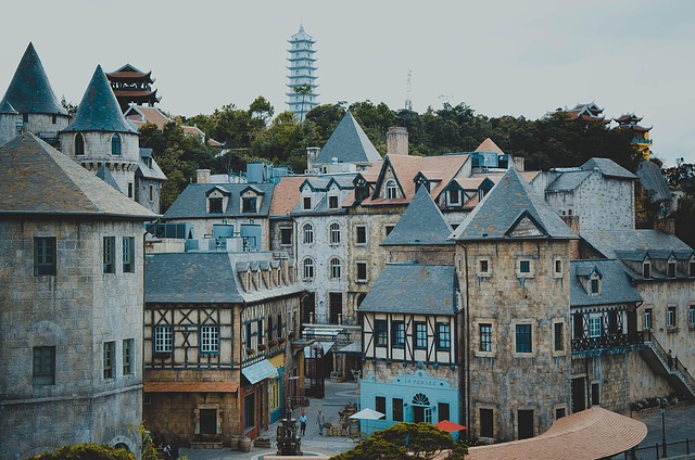 Free Village Town photo and picture