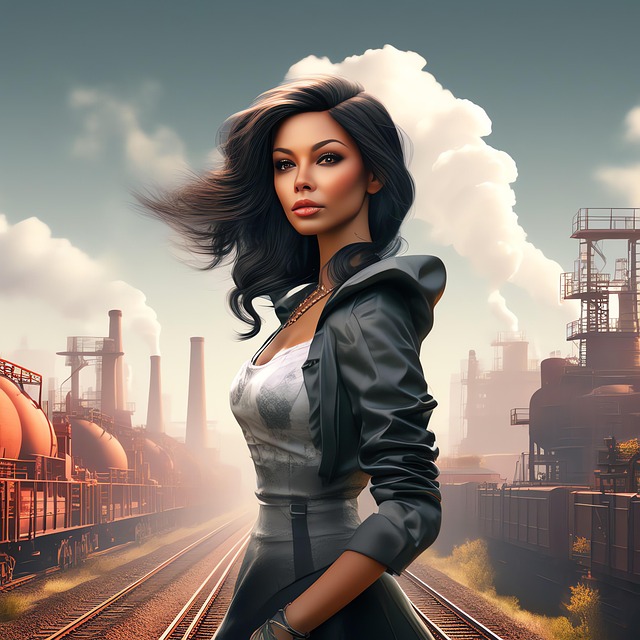 Free Ai Generated Woman illustration and picture