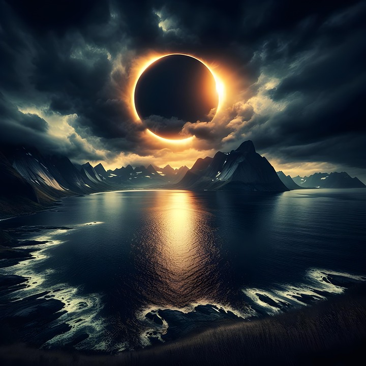 Ai Generado Eclipse Solar - Imagen gratis en Pixabay - Pixabay