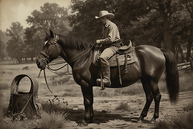 Vaquero, Granja, Caballo, Naturaleza