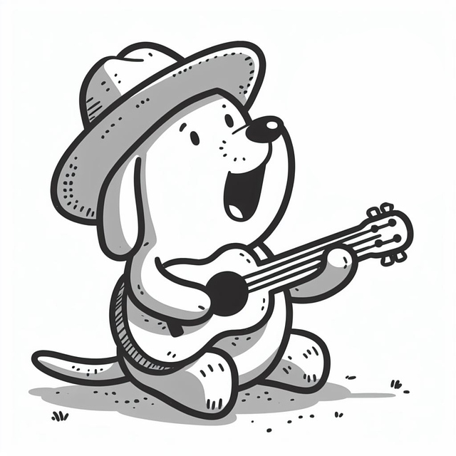 Perro, Guitarrista, Músico, Sencillo