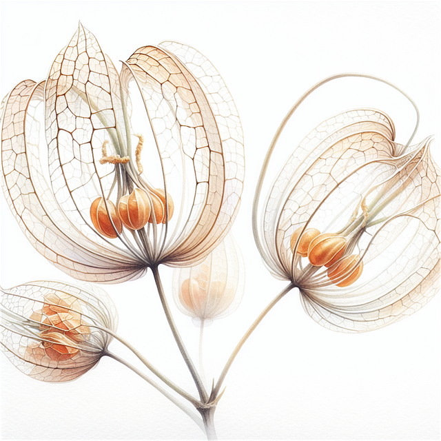 Free ai generated plant groundcherry illustration