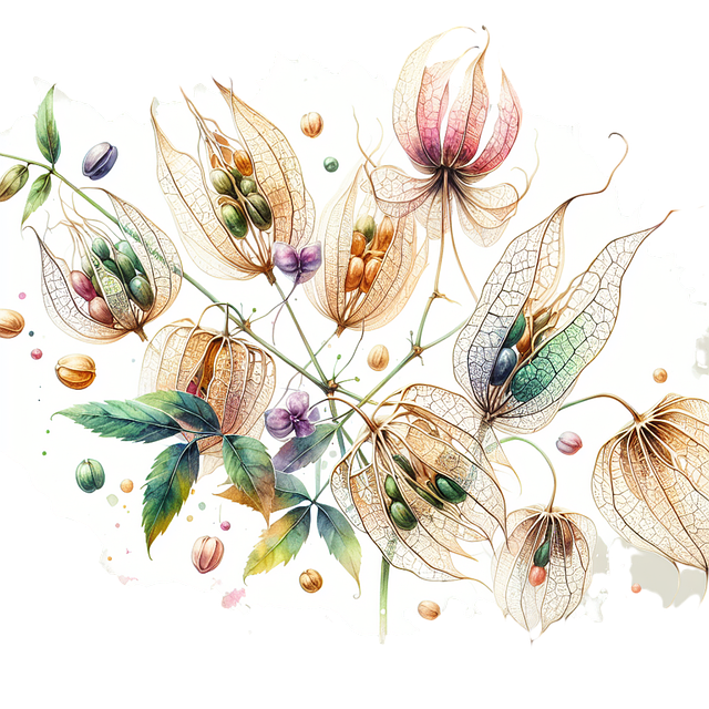Free groundcherry ai generated plant illustration