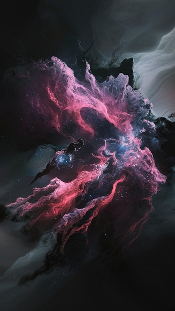 Free ai generated nebula sky illustration