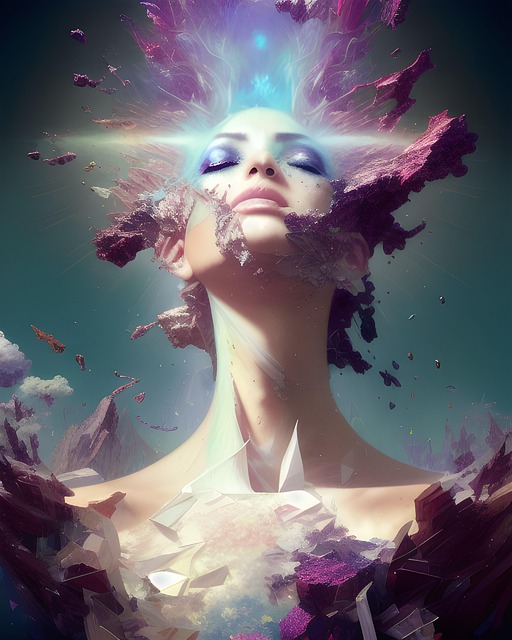 Free ai generated woman mystic illustration