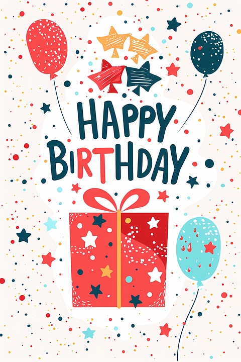 Download Ai Generated, Happy Birthday, Gift. Royalty-Free Stock ...