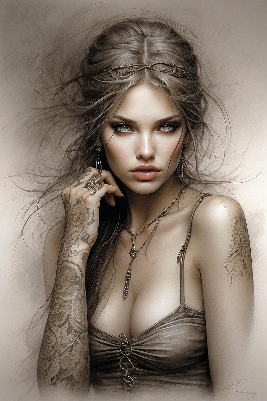 download-ai-generated-woman-beauty-royalty-free-stock-illustration