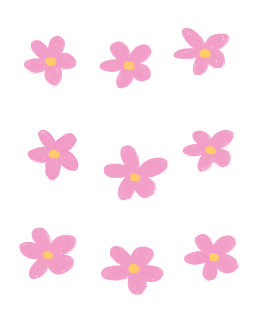 Blomster, Mønster, Forår, Natur