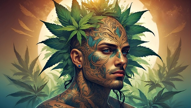 Free ai generated nature man illustration