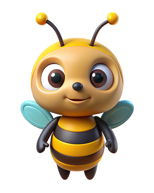 Free ai generated bee insect illustration