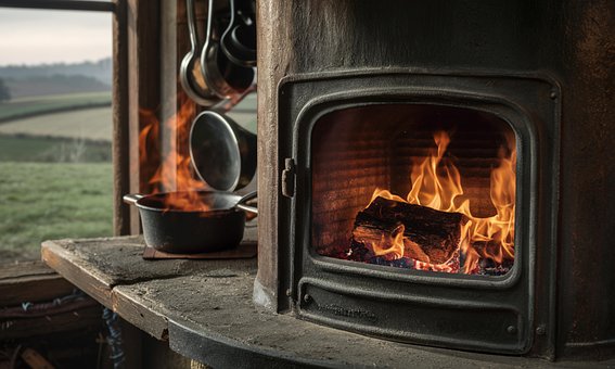 Cocinar, Cocina, Horno, Sartén, Gas