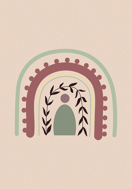 Arco-Íris, Arco, Boho, Boêmio, Fundo