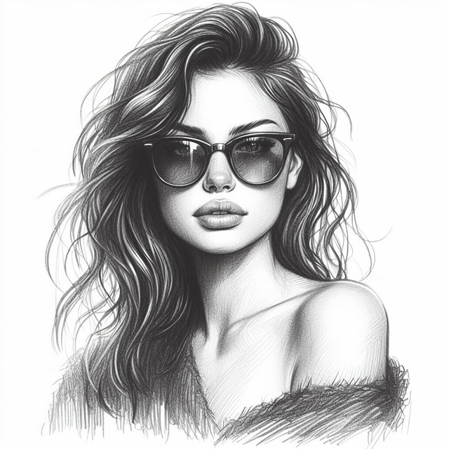 Free ai generated woman model illustration
