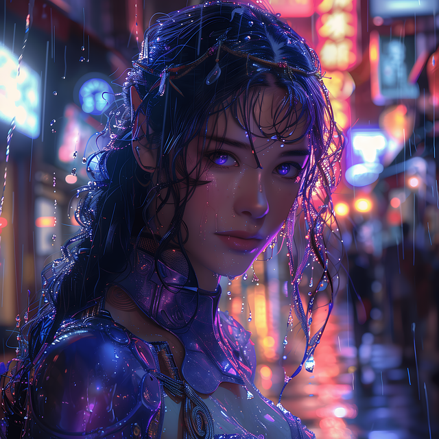 Free ai generated woman warrior illustration