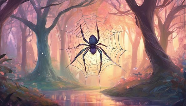 Free Spider Web illustration and picture