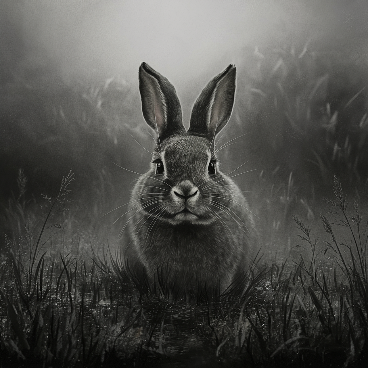 Download Ai Generated, Rabbit, Bunny. Royalty-Free Stock Illustration ...