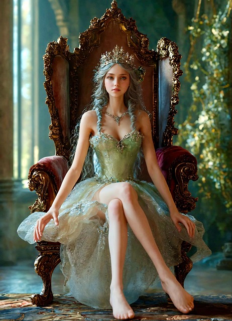 Download free HD stock image of Ai Generated Fairy Free ai generated fairy queen illustration