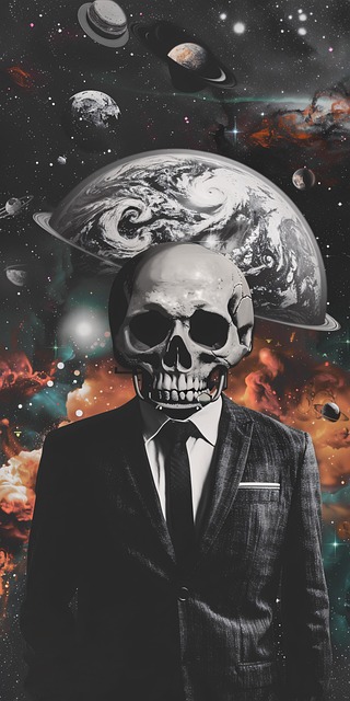 Free ai generated surreal cosmic illustration