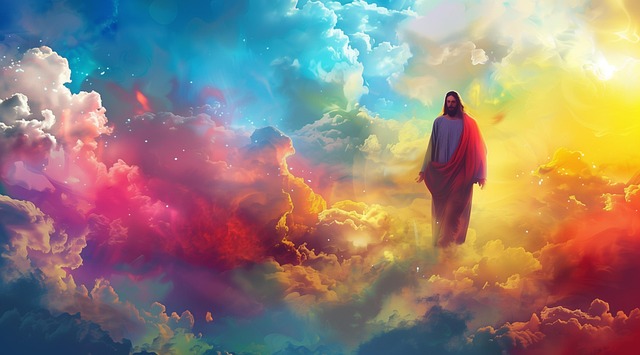 Free ai generated jesus majestic illustration