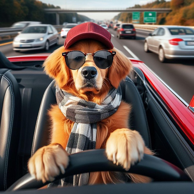 Free dog mascot lead illustration