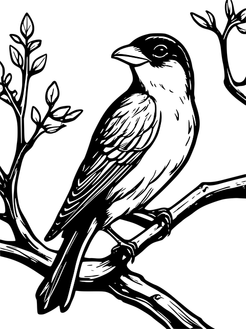 Free bird nature animal vector