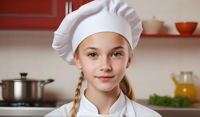 Free cook kitchen food illustration
