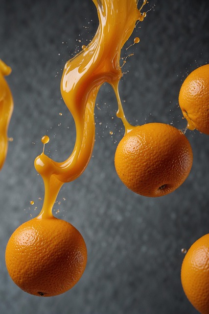 Free ai generated orange juice illustration