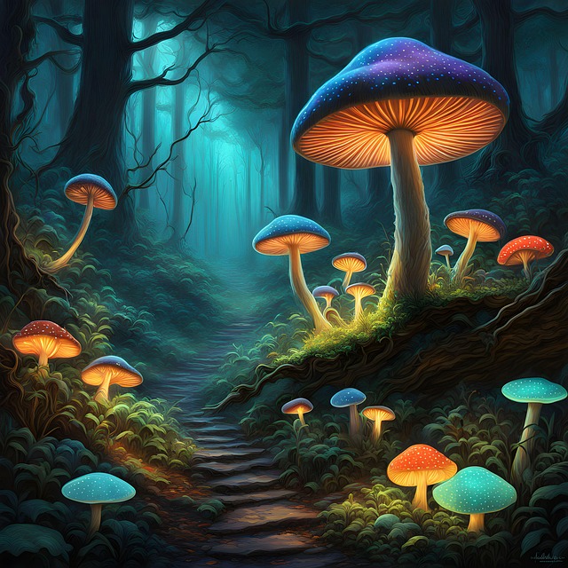 Free Ai Generated Forest illustration and picture