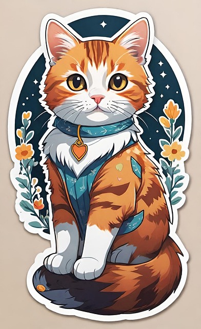 Download free HD stock image of Animal Nature Free animal nature cat illustration