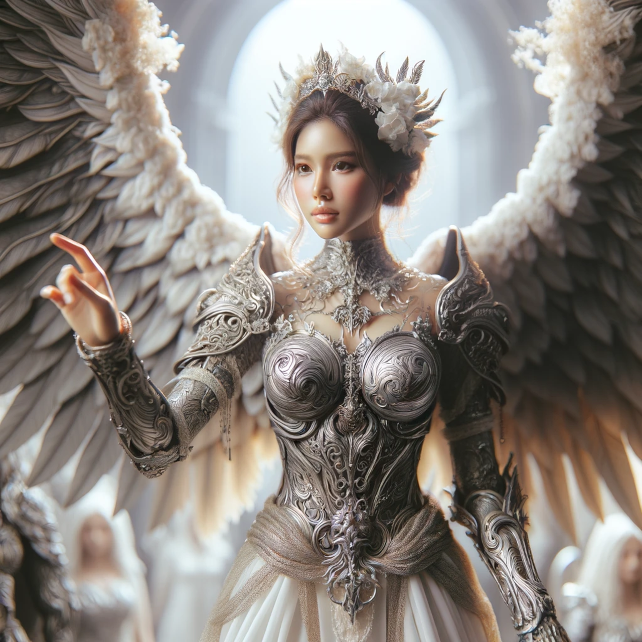 Download Ai Generated, Angel, Angelic. Royalty-Free Stock Illustration ...
