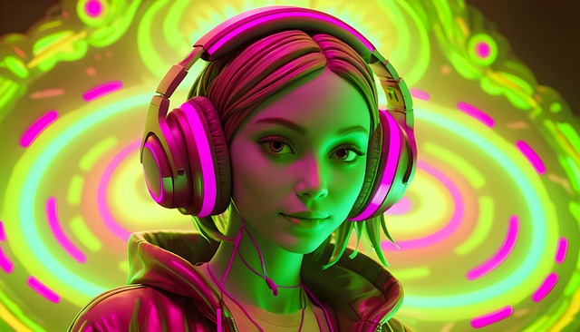 Modell, Kopfhörer, Musik, Audio, Klang