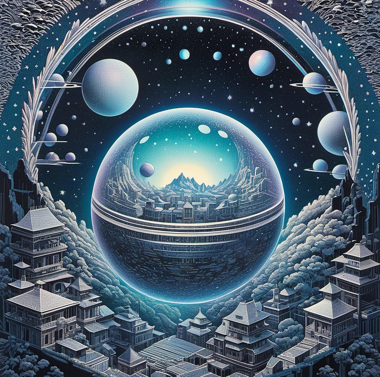 Universum, Subpixel, Mini-Welt, Raster