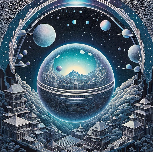 Download free HD stock image of Universe Subpixel Free universe subpixel mini-world illustration