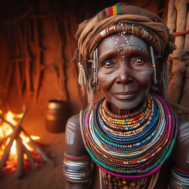 Download free HD stock image of Ai Generated Tribal Free ai generated tribal tradition illustration