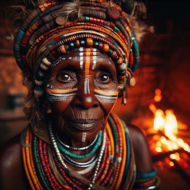 Free Ai Generated Tribal photo and picture