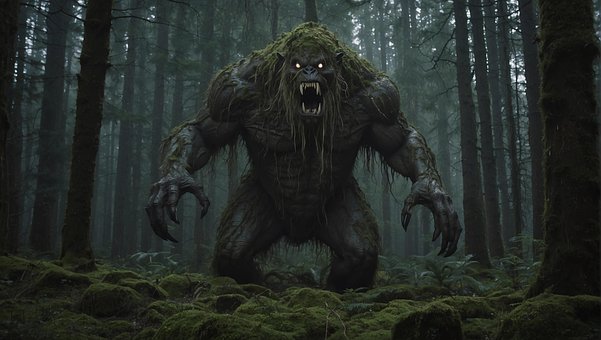 Monster, Grusel, Kreatur, Natur, Insel