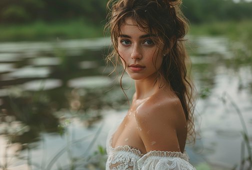 Ai Genereret, Kvinde, Model, Krøller