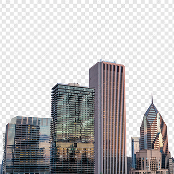 Free City Skyscrapers City illustration and picture