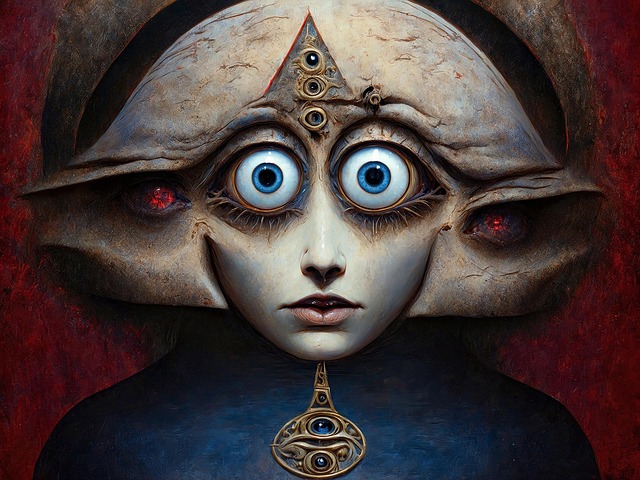 Free ai generated surreal fantasy illustration