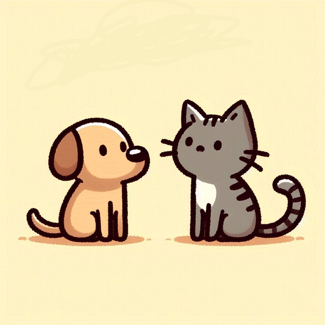 Gato, Perro, Mascota, Animal, Linda