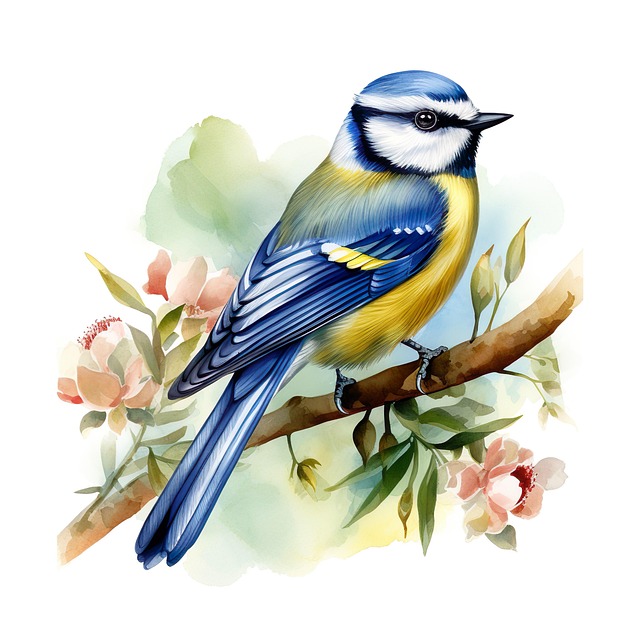 Free ai generated bird nature illustration