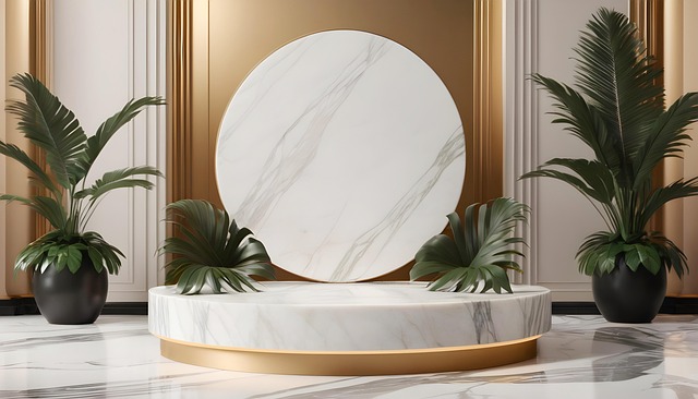 Free ai generated nature marble illustration