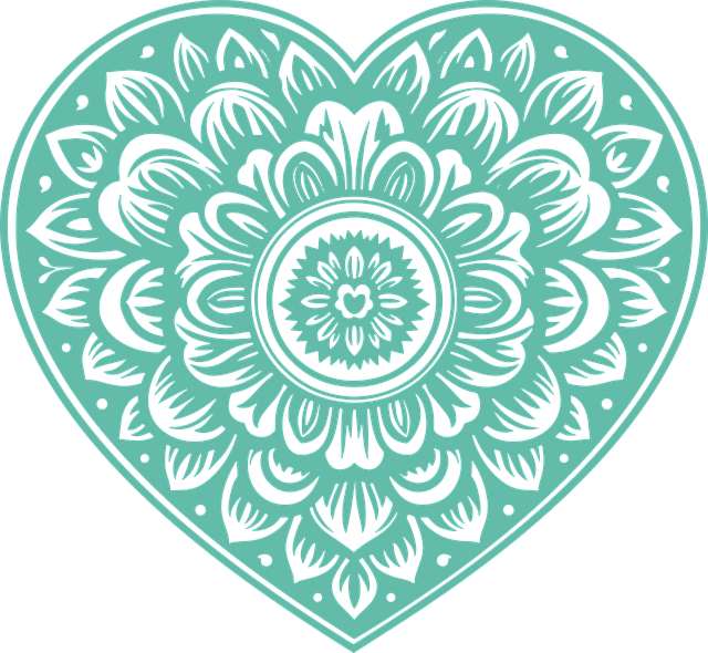Free ai generated heart love illustration