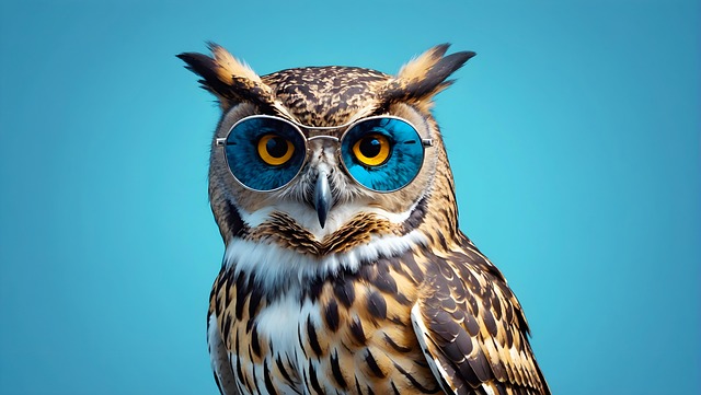 Free ai generated owl bird illustration